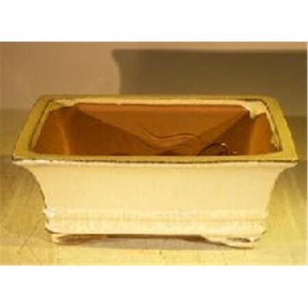 Paisaje Ceramic Bonsai Pot, Beige - Rectangle PA2529711